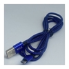 Picture of Braided Micro-USB Data Cable - Black/Blue