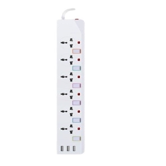 Picture of 6 AC Outlet  - 3 USB Power Strip