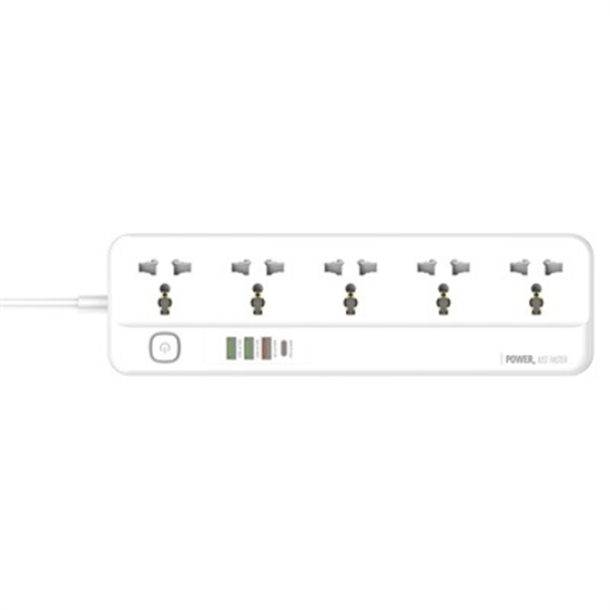 Picture of 5 AC Outlets Universal Power Strip