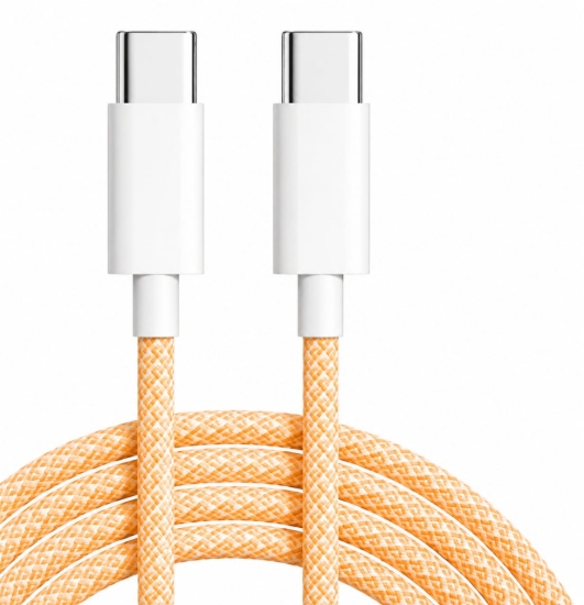 Picture of PD Type-C To Type-C Fast Charging Braid Cable - 60W
