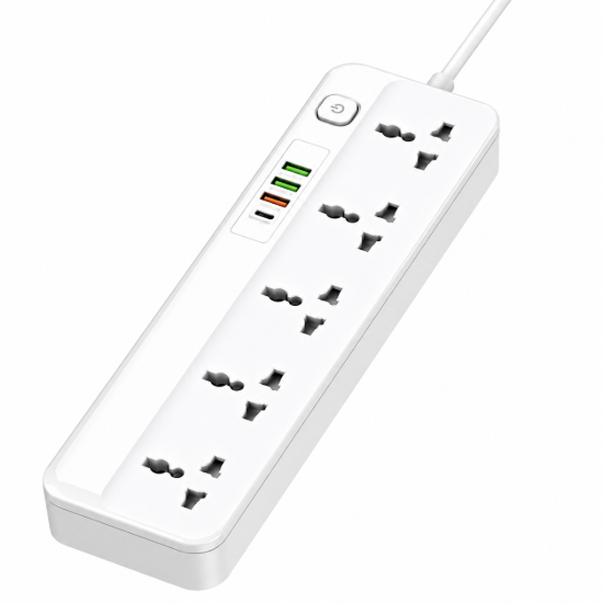 Picture of 5 AC Outlets Universal Power Strip